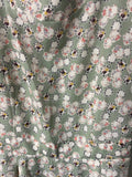 +* Womens/Juniors Medium Light Green Design Short Sleeve Summer Dress by Alice Moon