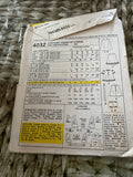 ** Set/5 Vintage GIRLS Size 3 Toddler DRESS PANTS TOPS Jacket Jumper Bloomers Panties Patterns