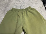 +* Blemished Mens Large CHAMPION Olive Green Joggers Sweatpants Basketball Warm Up Pants Activeware Pockets