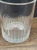 Set/8 CROWN ROYAL Limited Edition Etched Low Ball Whiskey Rocks Glasses Tumblers