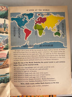 € Vintage 1963  Help Yourself Series Adventure with Geography Activity Workbook Text Book