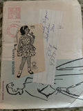 + Vintage GIRLS Size 2-4 Toddler Girls DRESS Pattern 4597 Missouri Farmer