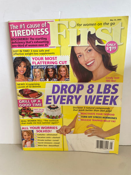 Vintage First for Women Magazine May 23 2005