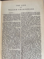 € Vintage 1948 The Complete Works of William Shakespeare, Temple Notes, His Life & Glossary