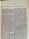 € Vintage 1948 The Complete Works of William Shakespeare, Temple Notes, His Life & Glossary