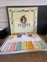 <€€* Vintage Atlanta In A Box Board Game Late For The Sky Productions Monopoly Georgia