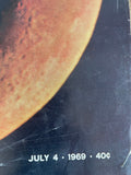 + Vintage LIFE Magazine July 4 1969 Special Issue OFF TO THE MOON Neil Armstrong, Buzz Aldrin, Mike Collins Apollo 11 Ephemera
