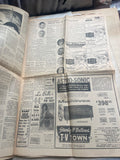 +* AS-IS Vintage Orlando Sentinel Sniper Slays JFK Kennedy Assassination Nov 23 1963 Newspaper