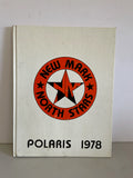 + Vintage Junior High School YEARBOOK, NEW MARK, NORTH STAR POLARIS (KC,MO) 1978 Hardcover