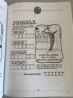 <€€ New Vintage 1998 JUMBLE Grab Bag Puzzle Book by Triumph Books