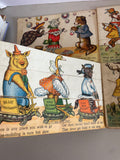 ** Antique Vintage FUNNY JUNGLELAND Moving Pictures Children’s Book W.K. Kellogg 1909 Softcover