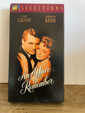 + AN AFFAIR TO REMEMBER Movie VHS Cary Grant, Deborah Kerr 1985 Renewed Version of 1957 Classic