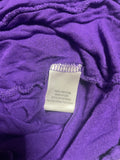 +* Women's Junior’s XSmall Purple Charlotte Russe Sleeveless Top Dress Swimsuit Cover Up Side Pockets Razor Back