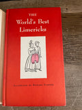 Vintage The World’s Best Limericks Illustrated The Peter Pauper Press 1951 HC DJ