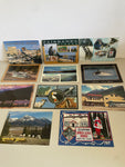 <€€ Vintage UNUSED Post Cards ALASKA Fairbanks Juneau Anchorage North Pole Lot/13