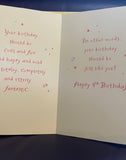 New Greeting Card HAPPY 9th BIRTHDAY w/ Envelope American Greetings