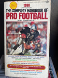 The COMPLETE HANDBOOK of PRO FOOTBALL Zander Hollander 1988 Paperback Bo Jackson Raiders