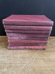 * Vintage Set of 8 William Shakespeare, printed by Henry Altumus Company, 1899? Hardcover