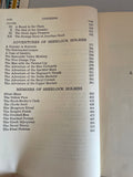 + Vintage The Complete SHERLOCK HOLMES 2 Book Set Byrd Sir Arthur Conan Doyle Hardcover 1953