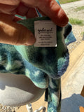 +* Womens/Juniors C.C Exclusives Girlie Girl Blue/Green Tie Dye Shawl Neck Wrap Scarf