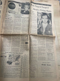 +* AS-IS Vintage Orlando Sentinel Sniper Slays JFK Kennedy Assassination Nov 23 1963 Newspaper