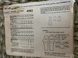 + Set/4 Vintage GIRLS Size 4 Toddlers Girls DRESS & Coat, PARTY Dresses, Pants & Shorts Patterns 1958-1959, 1969