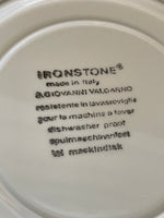Vintage La Lanterna Ristorante Ceramica Ironstone 3 Piece Set Giovanni Valdarno Italy
