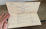 +^ Vintage AMERICAN INDIAN Calendar of Events by US States 1960s Dept of the Interior