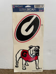 + NEW University of GEORGIA UGA Bulldogs Auto Window Wincraft Ultra Decal