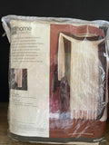 Pair/Set of 2 New JCPenney Home Collection Sensations Window Scarf Valance Champagne 48” W x 216” L