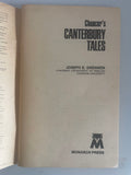 + MONARCH NOTES Chaucer’s CANTERBURY TALES 1964 Softcover