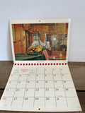 + Vintage 1978 The Trapp Family Sound of Music Wall Monthly CALENDAR Matches Years 2034, 2045, 2051