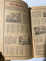 a** Vintage 1974 The Old Farmers Almanac (missing front/back cover) Ephemera