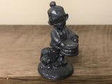 Vintage RB MICHAEL RICKER BARTLETT Pewter Drummer Boy w/ Dog 1985