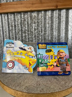 a* Vintage Set/2 Children’s Books 1995 Zoom the Airplane & 2002 Bob The Builder Let’s Count Early Readers