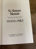 Vintage ST. SIMONS MEMOIR By Eugenia Price Hardcover First Edition 1978 Georgia