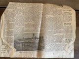 + ANTIQUE 3 Front Pages The ATLANTA CENTURY Georgia Newspaper 1861 & 1864 CIVIL WAR