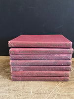 Vintage Set of 7 William Shakespeare, printed by Henry Altumus Company, 1899? Hardcover