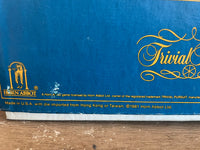 <€€* Vintage Trivial Pursuit Board Game, #7 Genius Edition 1981 by Horn Abbot