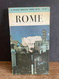 +* Vintage A Holiday Magazine Travel Guide to ROME 1960 Random House Paperback