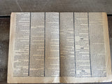 + Vintage REPLICA The New York HERALD LINCOLN ASSASSINATION Library of Congress