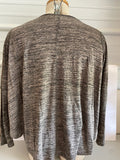 Womens/Juniors Small Tan/Brown Lightweight Knit Sweater Long Sleeve by W118 by Walter Baker