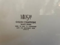 Mikasa English Countryside White Embossed Fruit Set Variety of Pieces