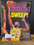 <€€ Vintage SPORTS ILLUSTRATED Magazine James Worthy Lakers June 5, 1989