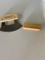 € New ULU Mezzaluna Chopping & Slicing Tool Stainless Steel Blade Central Missouri Electric