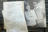 +* Vintage Aran Fisherman Knitting Pattern for Sweaters Vol. 84 1960s
