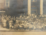 +* Vintage B&W First Methodist Church Bristol Tennessee 1946 Congregation