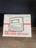 + Vintage Realistic Radio Shack 44-233A High Power Video / Audio Bulk Tape Eraser in Box