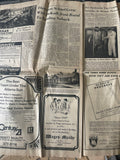 +* AS-IS Vintage S. Dekalb (GA) News/Sun 1941-1960  Reprint 6/27/1979 War on Japan Newspaper Ephemera