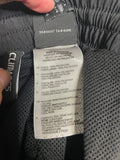 +* Mens Large Adidas Clima365 Track Pants Black 3-stripe Mesh Lined Joggers Warm-Up Activewear